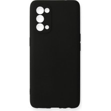 Eco Oppo Reno 5 Pro Kılıf First Silikon - Siyah