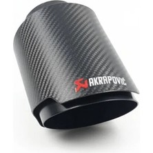 90 mm Tekli Akrapoviç Egzoz Başlığı