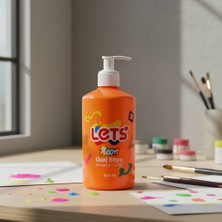Let's Let’s Guaj Boya Neon Turuncu 500 ml