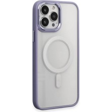 Eco Apple Iphone 15 Pro Kılıf Room Magneticsafe Silikon - Lila