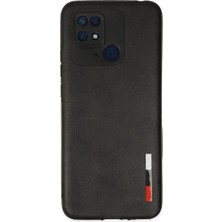 Eco Xiaomi Redmi 10C Kılıf Loop Deri Silikon - Siyah