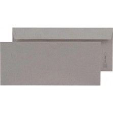 Doğan Düz Penceresiz 90 Gram Kraft Silikonlu Diplomat Zarf (105*240 mm ) ( 50 Adet )