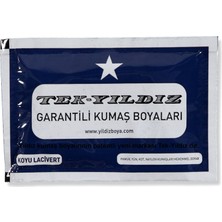 Tek Yıldız 51 - Kumaş Boyası Lacivert Koyu 11 Gr