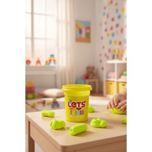 Let's Neon Oyun Hamuru Sarı 110G