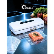 Jebrini Makina Otomatik Ev Tipi Vakumlama ve Yapıştırma Makinesi  Gıda Vakum Yapıştırma Makinesi JMDZ-320N