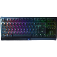 Razer Blackwidow V3 Tenkeyless (Sarı Anahtar) Mekanik Anahtarlara Sahip Kompakt Oyun Klavyesi (Abs Tuşları, Rgb Aydınlatma Chroma) Ispanyolca Klavye - Siyah