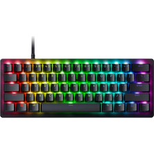 Razer Huntsman V3 Pro Mini - %60 Analog Optik E-Spor Klavyesi (Dijital Çok Fonksiyonlu Direksiyon ve Özel Kontrol Düğmeleri, Çift Katmanlı Pbt Düğmeleri) Se Düzeni | Siyah