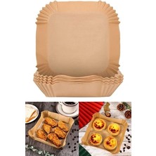 Musky Airfryer Pişirme Kağıdı Kare 48'li