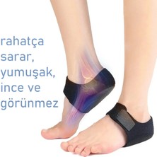 Kadın Kumaş Topuk Çorabı - Topuk Çatlağı, Topuk Ağrısı, Topuk Dikeni ve Yorgun Ayak