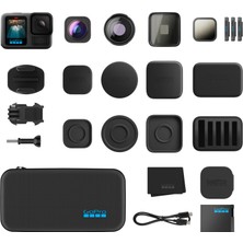 Gopro HERO13 Siyah + Hb Serisi Lens Koleksiyonu - Makro Lens, Ultra Geniş Açı Lens, 4 Nd Filtre, Anamorfik Lens ve Premium Gövde Içerir