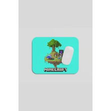Morinna Minecraft Temalı Dikdörtgen Mouse Pad 23X19CM Mp-01