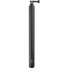 Gopro Karbon Fiber Uzatma Direği (9 Ft) + Gopro Max ve Diğer 360° Kameralar Için Görünmez 360 Derece Tutma Yeri - Siyah