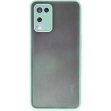 Eco Oppo A54 4g Kılıf Montreal Silikon Kapak - Turkuaz
