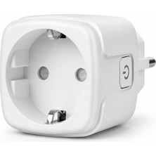Kurutek Akıllı Priz Wifi 16A 3680W – Uzaktan Kontrol, Enerji Takipli