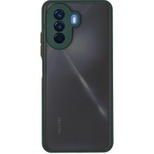 Eco Huawei Nova Y70 Kılıf Montreal Silikon Kapak - Yeşil