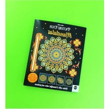 Die Grup Mandala Kazımalı Boyama Seti - 8 Adet Mandala Panel
