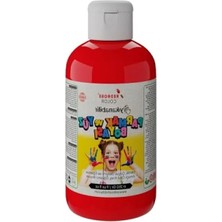 Die Grup Kırmızı Parmak Boyası, 250GR