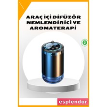 Esplendor Araç Içi Difüzör Yıldız Projeksiyonlu ve Aromaterapi Özellikli
