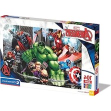 Die Grup 104 Maxi Parça Avengers Temalı Puzzle