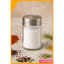 Esplendor Cam Tuzluk Biberlik Şeffaf 100 ml 4X4X8 cm Tekli