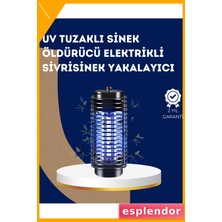 Esplendor Elektrikli Uv Işıklı Sivrisinek ve Böcek Öldürücü – Sessiz ve Güvenli Tuzak