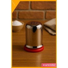 Esplendor Büyük Boy Paslanmaz Çelik Biberlik 8cm Tuzluk Biberlik