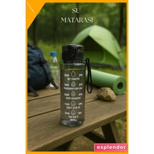 Esplendor 1000ML Füme Sporcu Matara Kamp ve Günlük Kullanım Suluk