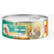 Die Grup Tavuklu Yetişkin Kedi Konserve Maması (24 x 80G)