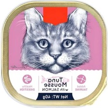 Die Grup Ton Balıklı ve Somonlu Yaş Kedi Maması 40GR