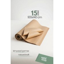 VarBiFırsat 15 Adet 100X140 cm Kraft Ambalaj Kağıdı | Paketleme, Çeyiz, Hediye ve Koli Paketleme