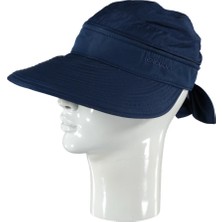 Reva Güneş Şapkası Kadın Güneş Koruması Geniş Kenarlı Vizör Şapka, Fermuarlı Üst Kısım Çıkarılabilir Şapka, Yaz Şapkası, Golf ve Seyahat Için Güneş Şapkası