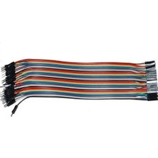 Die Grup 40 Adet Erkek-Erkek Jumper Kablo 30 cm