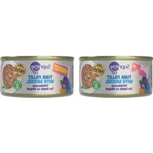 Die Grup Tiftiklenmiş Ton Balıklı ve Midyeli Konserve Kedi Maması 70 gr (2 Paket)