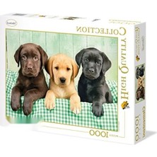 Die Grup Clementoni - 1000 Parça Hq Collection Yetişkin Puzzle - Three Labs