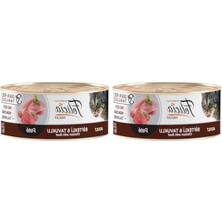 Die Grup Tahılsız Biftekli-Tavuklu Kıyılmış Yaş Kedi Maması (85 G, 2'li Paket)