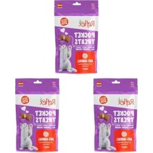 Die Grup Anti-Hairball Tüy Yumağı Kontrolü Kedi Ödül Maması 60 gr (3 Paket)