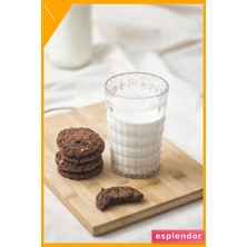Esplendor Akrilik Su Bardağı 400ML Şeffaf Kırılmaz Kahve Yanı Meşrubat