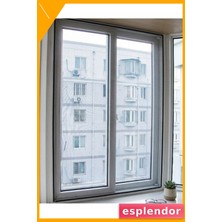 Esplendor Kesilebilir Pencere Sinekliği 100X150 cm Çift Taraflı Bant Hediyeli Tül