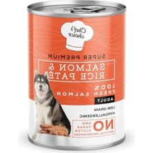 Die Grup Ezme Köpek Maması, Somon Balıklı ve Pirinçli, 400 G x 12 Adet