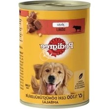 Die Grup 400 gr x 24 Paket Biftekli Köpek Yaş Maması, Lezzetli ve Besleyici