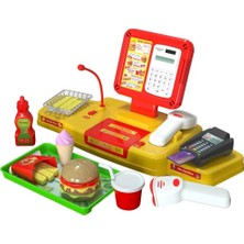 Miniklab Toys Miniklabtoys Hamburger Dükkanı Yazar Kasa Seti