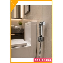Esplendor Su Tasarruflu Taharetmatik El Spreyi Stoplu Banyo Temizlik Seti