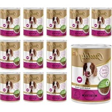Die Grup 400 gr x 12 Adet Biftekli ve Jöleli Konserve Mama, Yetişkin Köpekler Için Lezzetli
