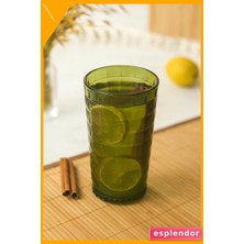 Esplendor 750ML Akrilik Içecek Bardağı 6 Parça Şeffaf Kırılmaz 9X16CM