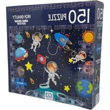 Die Grup 34X24 cm Uzay Temalı 150 Parça Çocuk Puzzle