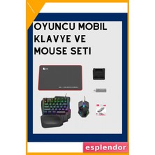 Esplendor Kablosuz Mobil Oyun Kiti – 5 Parça Tam Set