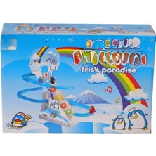 Miniklab Toys Miniklabtoys 587-2 Kutulu Merdivenli Pilli Penguen