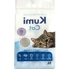 Die Grup 5 L Güçlü Topaklanan Bentonit Kedi Kumu, Lavanta Kokulu