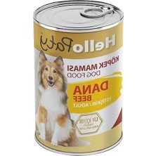 Die Grup Yetişkin Köpekler Için 24 Adet Dana Etli Yaş Mama