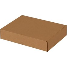 Die Grup Kilitli E-Ticaret Karton Kargo Kutusu 26X19X5 cm 25 Adet